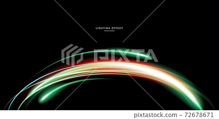 Abstract lighting effect Abstract lighting effect 72678671
