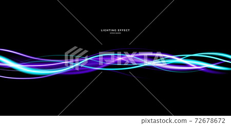 Abstract lighting effect Abstract lighting effect 72678672