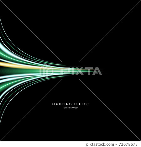 Abstract lighting effect - Stock Illustration [72678675] - PIXTA