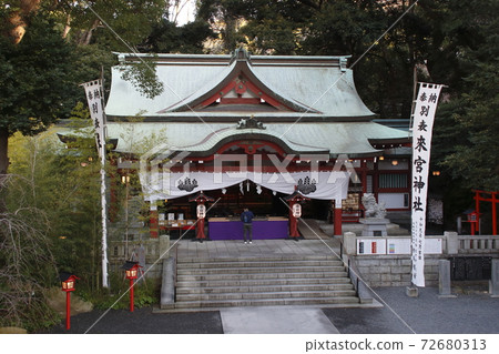 冬季參觀神社/主要神社（靜岡縣熱海市） 72680313