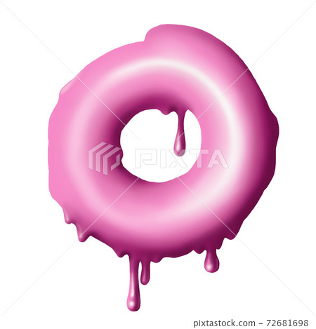 dripping pink paint on letters, alphabet dripping pink paint on letters, alphabet 72681698