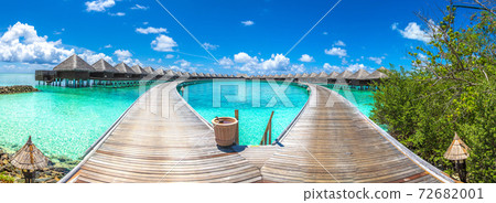 Water Villas (Bungalows) in the Maldives Water Villas (Bungalows) in the Maldives 72682001