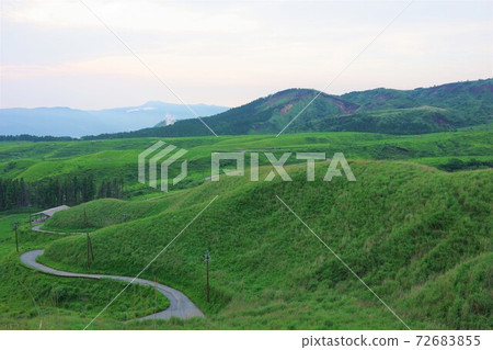 Scenery of the Minamiaso area in Kumamoto prefecture Scenery of the Minamiaso area in Kumamoto prefecture 72683855