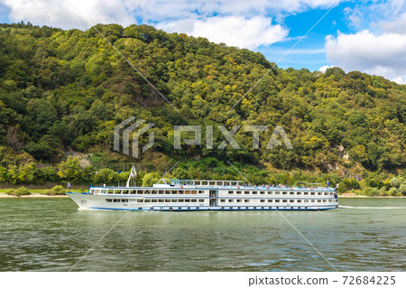 Romantic Rhine valley in Germany 72684225