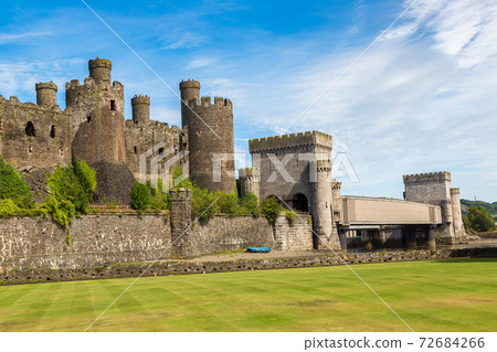 Conwy Castle in Wales 72684266