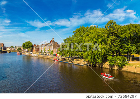 River Ouse in York, England, United Kingdom 72684297