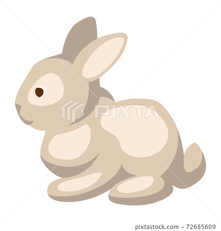 Cute Easter Bunny illustration. Cute Easter Bunny illustration. 72685609