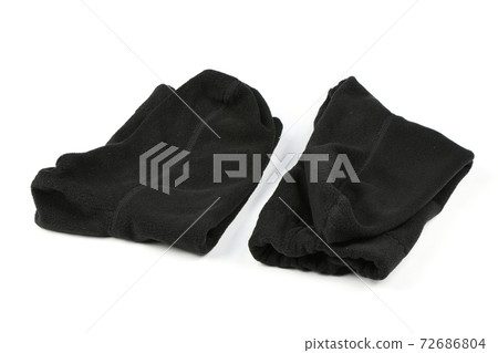 Pair of new unisex black stretch sport thermo sock. 72686804