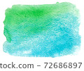 Abstract hand drawn watercolor background. Blue and green watercolored background. 72686897