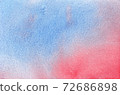 Abstract hand drawn watercolor background. Blue and red watercolored background. 72686898