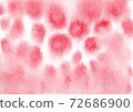 Abstract hand drawn watercolor background. Red watercolored background. 72686900