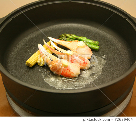 Snow crab crab crab pre-cut grilled crab crab shabu-shabu 72689404