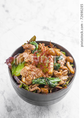 Bowl of pork Bowl of pork 72690285