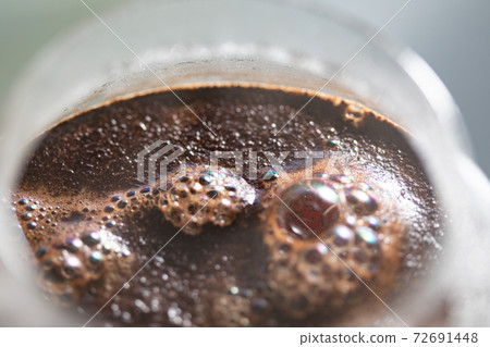 Coffee siphon freshly made coffee Coffee siphon freshly made coffee 72691448