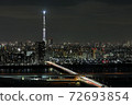 Tokyo Sky Tree seen from Funabori Tower 72693854