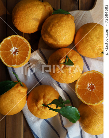 Fresh organic natural fruits Jeju Hallabong, citrus fruits Fresh organic natural fruits Jeju Hallabong, citrus fruits 72694692