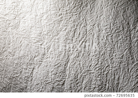 White Japanese paper with wrinkles that are exposed to light White Japanese paper with wrinkles that are exposed to light 72695635