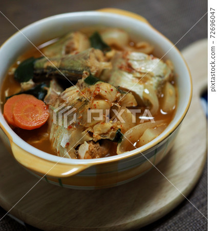 Korean traditional food fish stew Korean traditional food fish stew 72696047