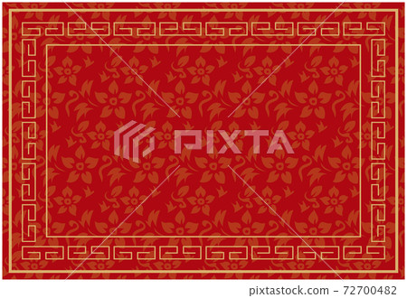 Chinese Japanese style frame frame background 72700482