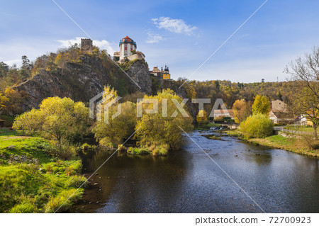 Castle Vranov nad Dyji in Czech Republic Castle Vranov nad Dyji in Czech Republic 72700923