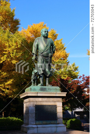 上野公園高森西鄉的雕像 上野公園高森西鄉的雕像 72703043