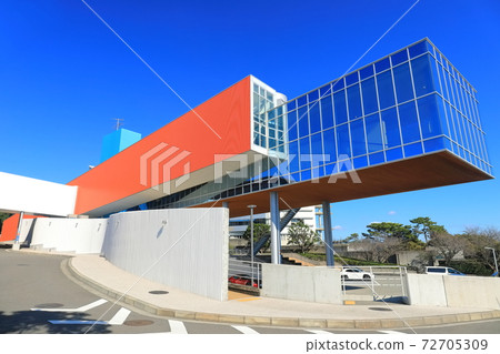 [Kochi Prefecture] Ryoma Sakamoto Memorial Hall under clear skies 72705309