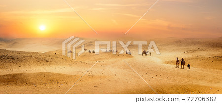 View on desert 72706382