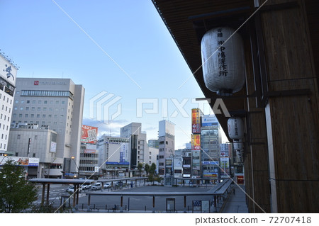 Scenery in front of Nagano station 72707418