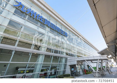 Saga City, Saga Prefecture, Kyushu Saga International Airport in fine weather Saga City, Saga Prefecture, Kyushu Saga International Airport in fine weather 72708451