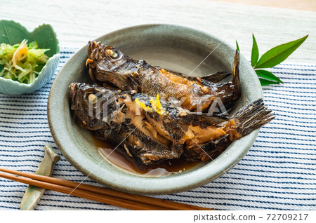 Boiled fish rockfish 72709217