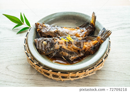 Boiled fish rockfish 72709218