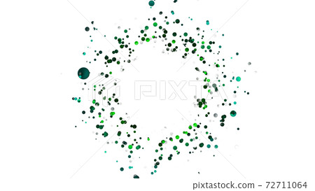 CG party sphere that spreads in a circle CG party sphere that spreads in a circle 72711064