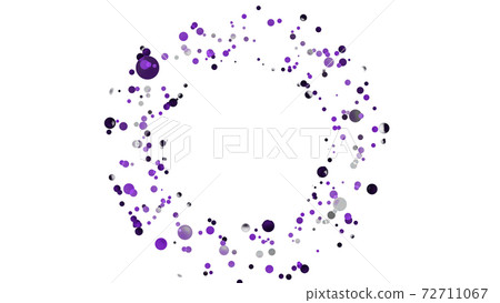CG party sphere that spreads in a circle CG party sphere that spreads in a circle 72711067