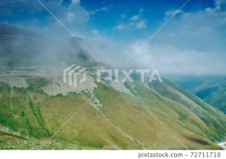 Mountain road Kaldama pass 72711718