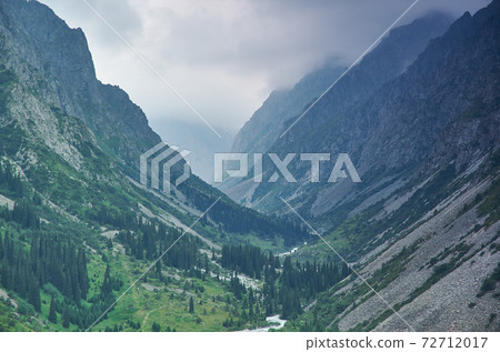 beautiful summer mountains , Ala Archa National Park beautiful summer mountains , Ala Archa National Park 72712017