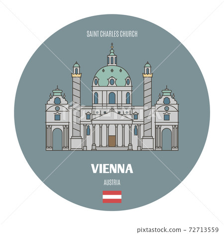 Saint Charles Church in Vienna, Austria 72713559