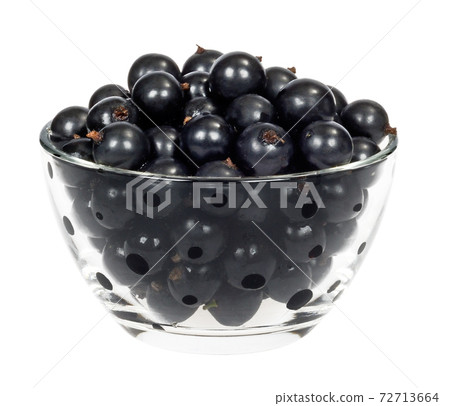 currant berries in a cup of glass 72713664