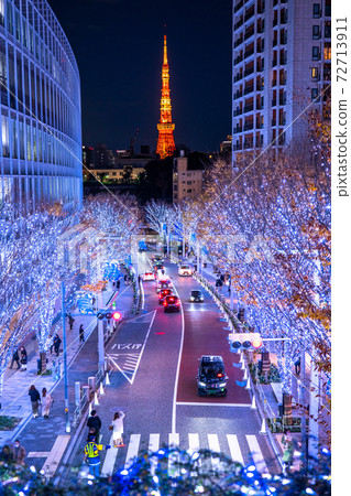 《東京六本木/冬季照明》 72713911