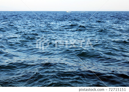 The open sea, view from the Lungomare seaside promenade Ika-Opatija-Volosko, Kvarner bay The open sea, view from the Lungomare seaside promenade Ika-Opatija-Volosko, Kvarner bay 72715151