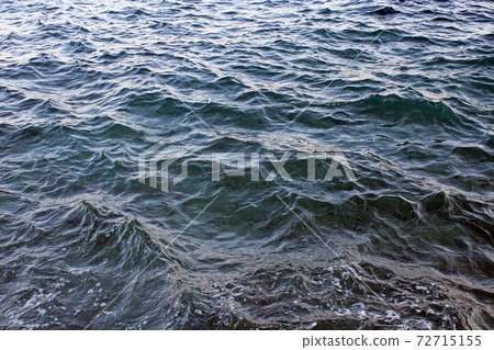 The open sea, view from the Lungomare seaside promenade Ika-Opatija-Volosko, Kvarner bay The open sea, view from the Lungomare seaside promenade Ika-Opatija-Volosko, Kvarner bay 72715155