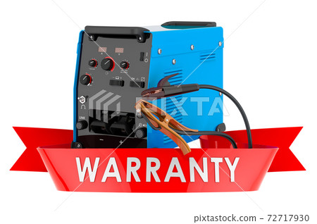 Multi-process welder warranty concept. 3D rendering Multi-process welder warranty concept. 3D rendering 72717930