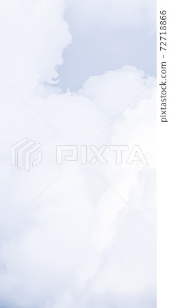 Fantasy and dreamy pastel blue sky, spiritual and nature background 72718866
