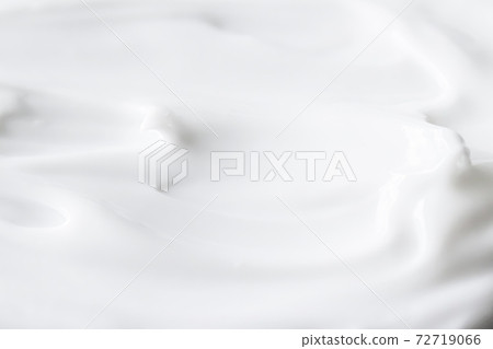 Pure white cream texture as abstract background, food substance or organic cosmetic Pure white cream texture as abstract background, food substance or organic cosmetic 72719066