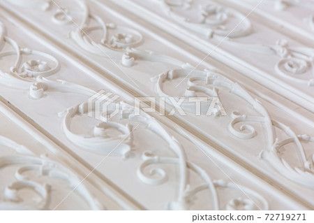 Products of the gypsum stucco moulding plant. Moscow, Russia 72719271