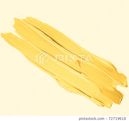 Golden brush stroke or makeup smudge closeup, beauty cosmetics and lipstick texture Golden brush stroke or makeup smudge closeup, beauty cosmetics and lipstick texture 72719618