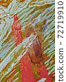 Abstract image painted with oil paints 72719910