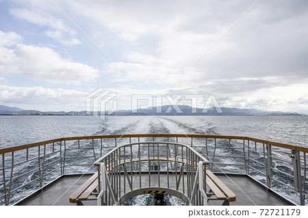 View from Lake Biwa cruise ship View from Lake Biwa cruise ship 72721179