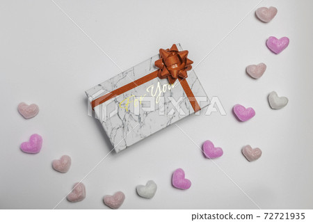 Valentine's Day gift full of hearts 72721935