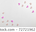 Heart-filled background material 72721962