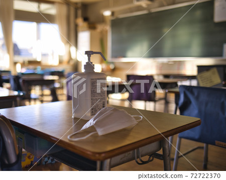 School disinfectant mask measures corona School disinfectant mask measures corona 72722370